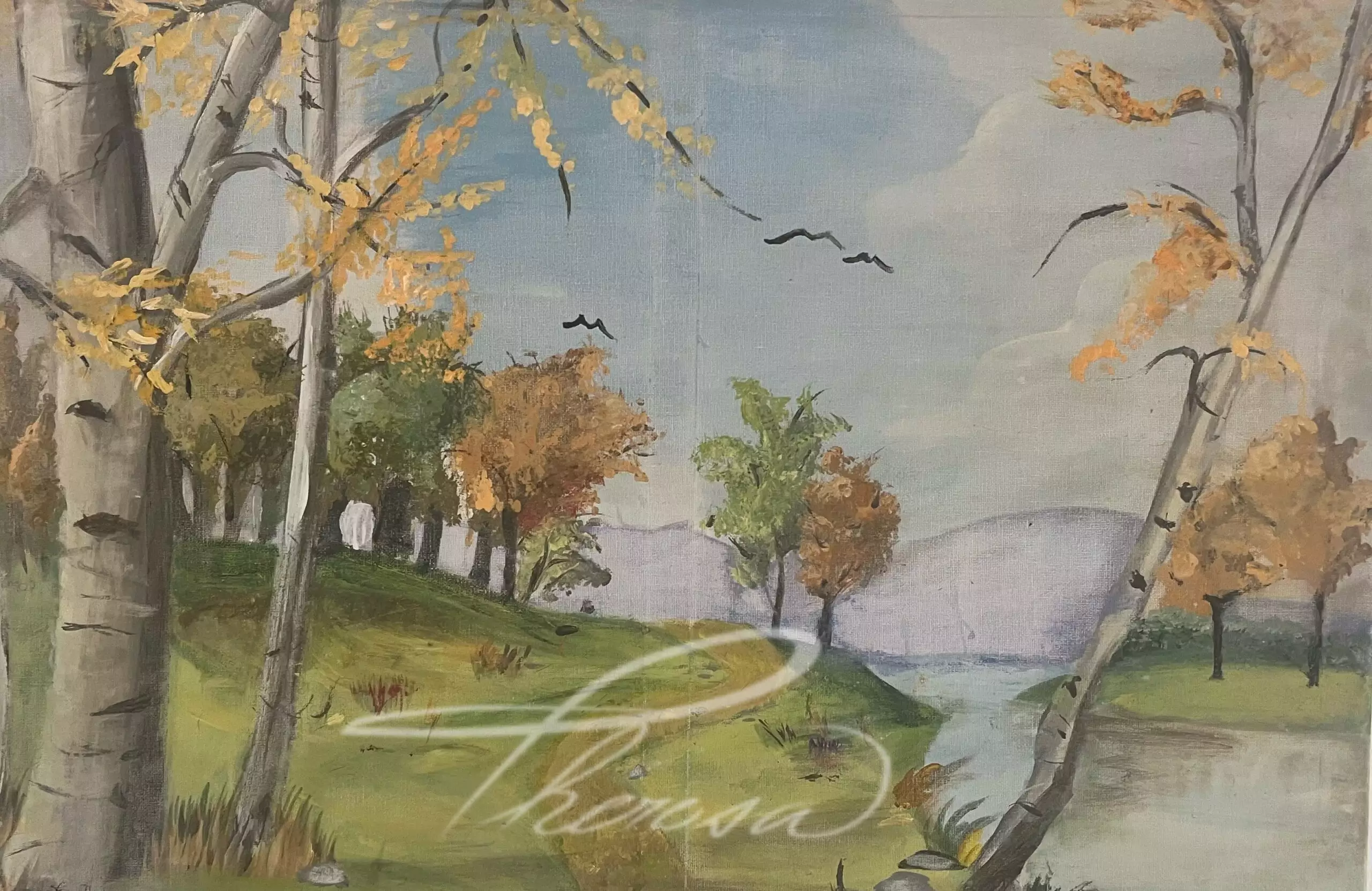 Custom Painting Aquarelle 